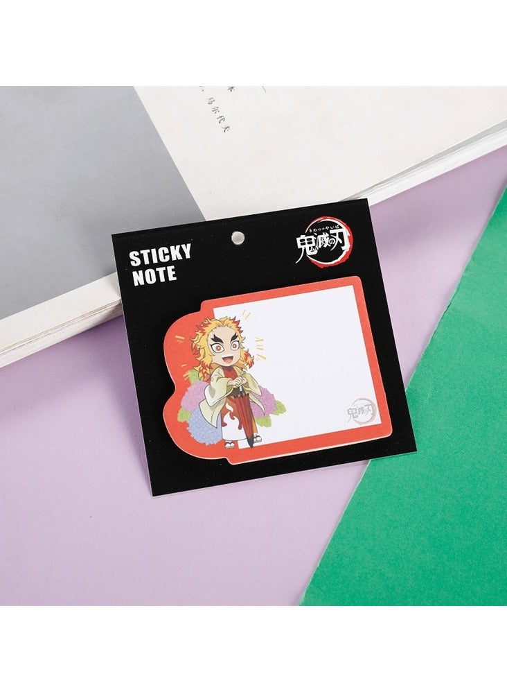 1Pcs Anime Ghost Slayer Sticky Notes Sticky - Image 1