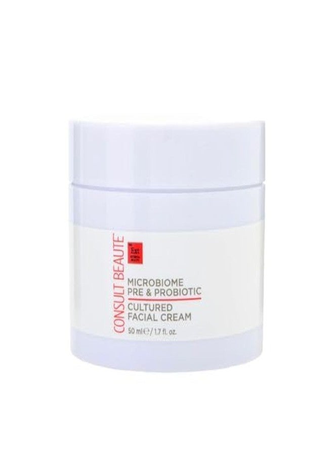 Consult Beaute MICROBIOME Pre & Probiotic Cultured Facial Moisture Cream - Nourish & Balance Skin - Lactobacillius - 1.7 oz - Image 1