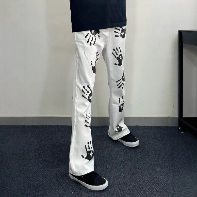 Unisex Classic Denim Jeans Loose Fit Daily Outdoor Wear - Image 5