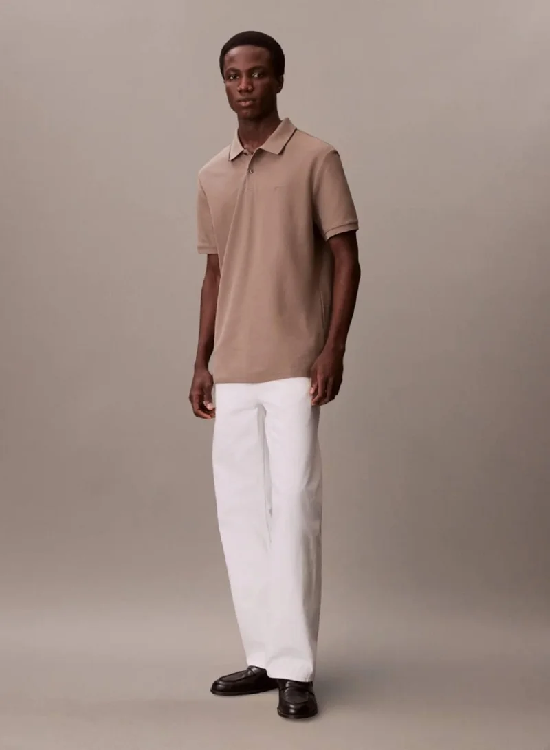 Calvin Klein Piqué Tipping Polo Shirt