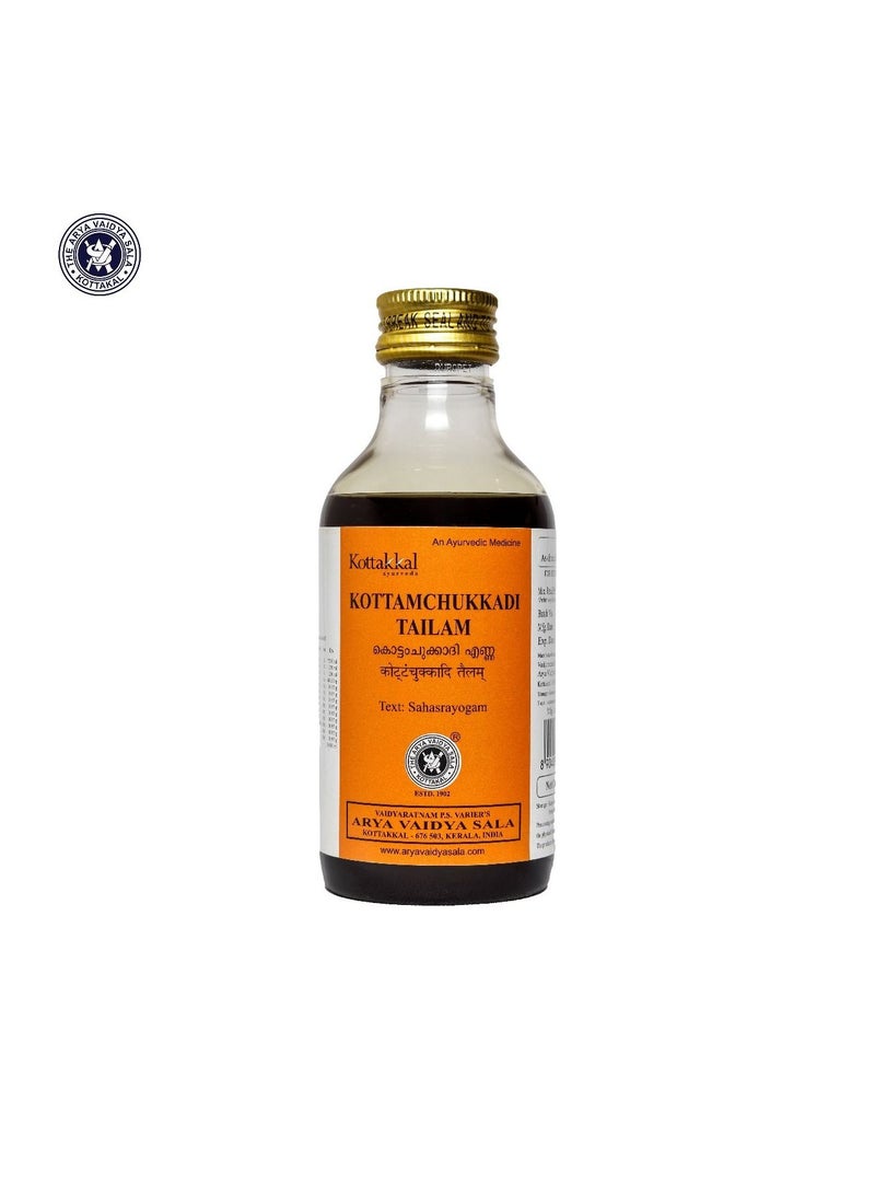 Kottakkal Ayurveda Kottamchukkadi Tailam 200ml - Image 1