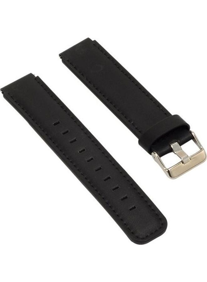 NIBEMINENT Leather Strap For Huawei B5 Black - Image 1