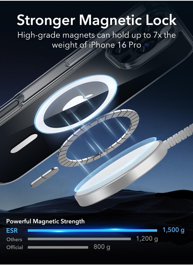 حافظة SOKAD لهاتف iPhone 16 Pro، متوافقة مع MagSafe، حماية ضد الصدمات، حافظة مغناطيسية لهاتف iPhone 16 Pro 6.3 بوصة، شفافة - pzsku/Z8029635A97E76A8F2550Z/45/_/1733551845/3a3b4180-d70b-4f9f-873a-d0e64c68ae91