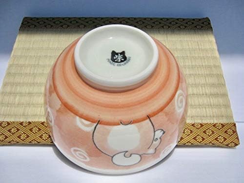Mino Ware Japanese Shiba Dog Red 63 Inches Diameter Large Rice Bowl Donburi Soup Noodle or Serving Bowl Multipurpose Bowl Chawan from Japan - Image 4