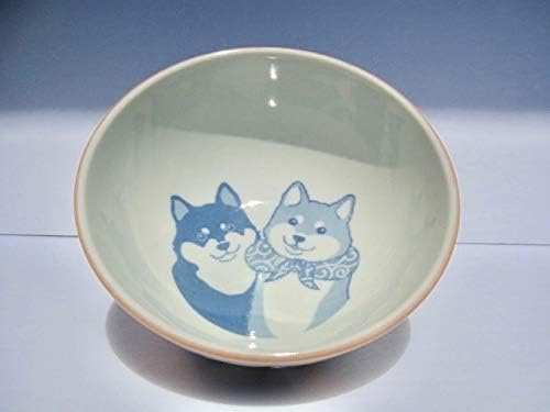 Mino Ware Japanese Shiba Dog Red 63 Inches Diameter Large Rice Bowl Donburi Soup Noodle or Serving Bowl Multipurpose Bowl Chawan from Japan - Image 2