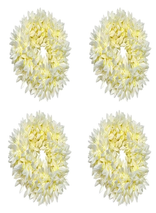 Fiable Collection Artificial Flowers Hair Gajra for Bun - Pack of 2 | Reusable Floral Juda Accessories for Bridal, Festive & Dance Wear | Assorted Elegant Colors - Image 3