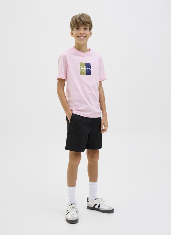 Jack & Jones Junior Kids Logo Sweat Shorts  - Image 3