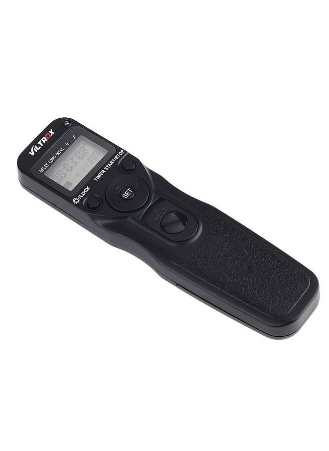 VILTROX - جهاز تحكم عن بعد لمؤقت الفاصل الزمني VILTROX مع كابل C3 لسلسلة Canon 1D و5D و5DII و5DIII و7D و10D و20D وD30 و40D و50D - Image 1