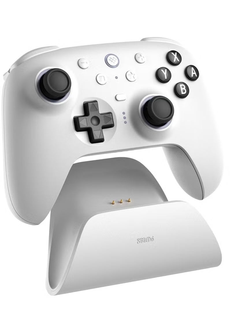 8بت دو وحدة تحكم بلوتوث Ultimate 2 لـ Switch/Switch 2 وأجهزة الكمبيوتر الشخصية التي تعمل بنظام Windows، وحدة تحكم الألعاب Switch Pro مع عصا التحكم TMR، ومحفزات تأثير هول/لمس القابلة للتبديل، وحدة تحكم لاسلكية للتحكم في الاهتزاز والحركة - Image 3