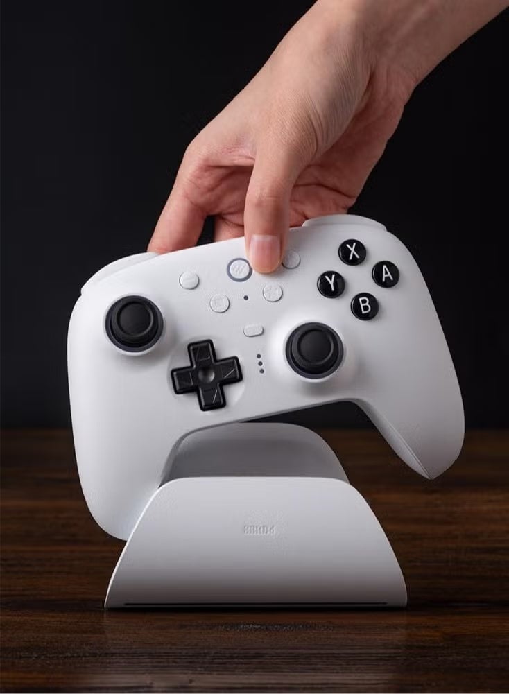 8بت دو وحدة تحكم بلوتوث Ultimate 2 لـ Switch/Switch 2 وأجهزة الكمبيوتر الشخصية التي تعمل بنظام Windows، وحدة تحكم الألعاب Switch Pro مع عصا التحكم TMR، ومحفزات تأثير هول/لمس القابلة للتبديل، وحدة تحكم لاسلكية للتحكم في الاهتزاز والحركة - Image 1