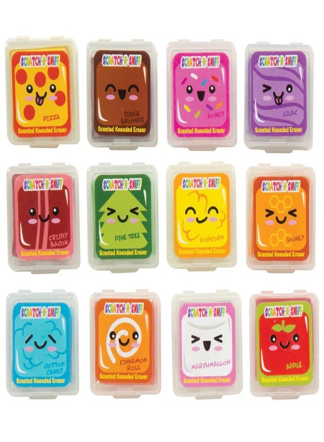 Geddes Raymond Geddes Wacky Whiffs Kneadable Scented Erasers (Pack of 72) - Image 1