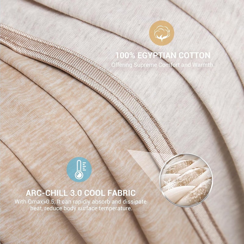 Elegear Cooling Blanket-Beige - Image 4