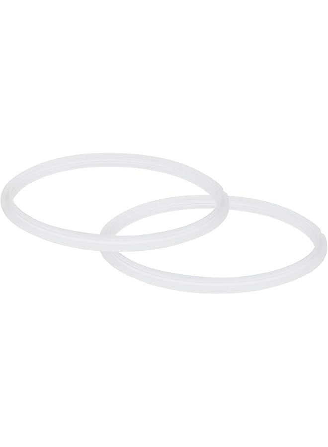 Instant Pot 2 Pack Sealing Ring 5 & 6 Qt, Inner Pot Seal Ring, Electric Pressure Cooker Accessories, Non Toxic, Bpa Free, Replacement Parts, Clear - Image 3