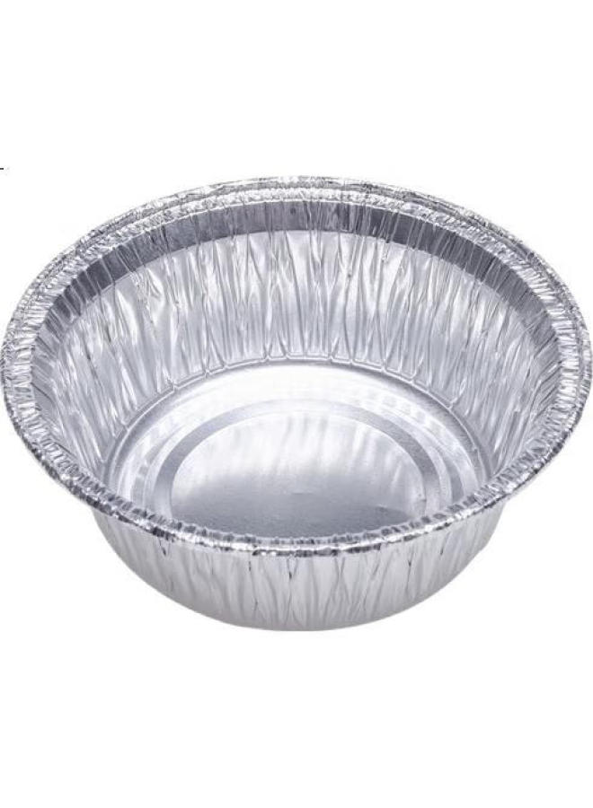 Faxilon Faxi Long Aluminum Foil Bowls 258Ml 20 Pieces, Air Fryer Tin Foil Bowls And Plates, Braised Brain Flower Bowls, Specialized Tin Foil Containers For Oven Baking - Image 1