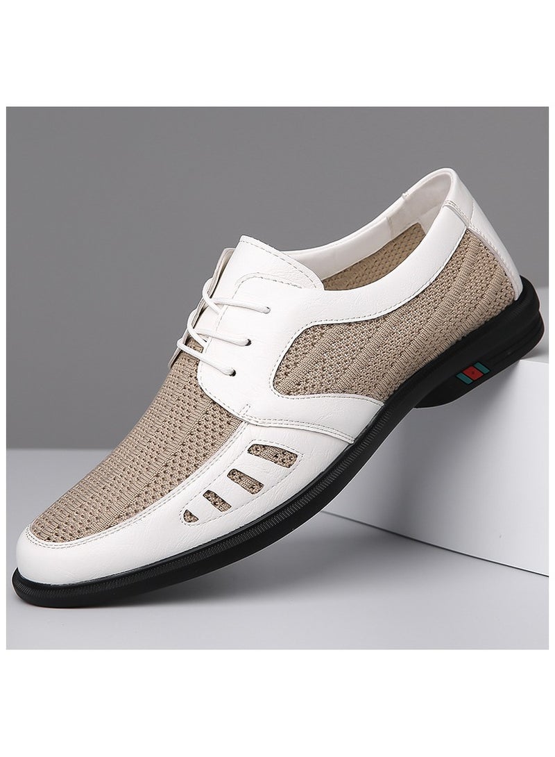 Shougu Versatile Retro Casual Leather Shoes  - Image 1