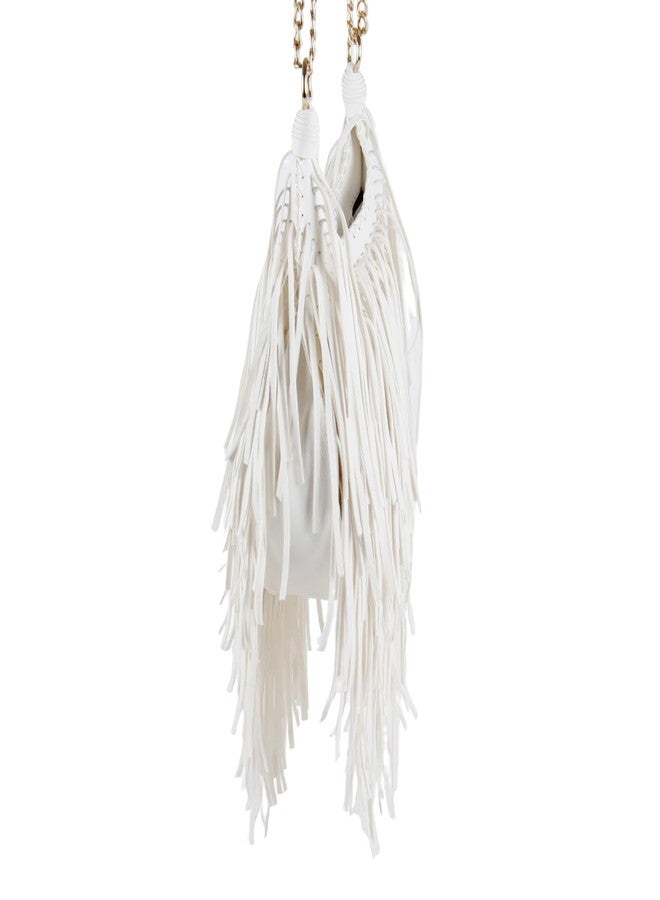 Lanpet Women Fringe Tassel Cross Body Bag Leisure Shoulder Bag - Image 3