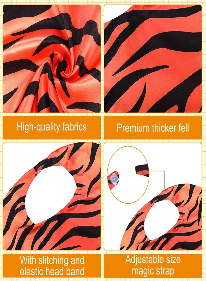 Vertintong 12 Set Safari Animal Mask and Capes Kids Jungle Safari Theme Party favors Cosplay Wild Birthday Decorations Animal Costumes Dress Up Set for Kids Birthday Party Supplies - Image 3