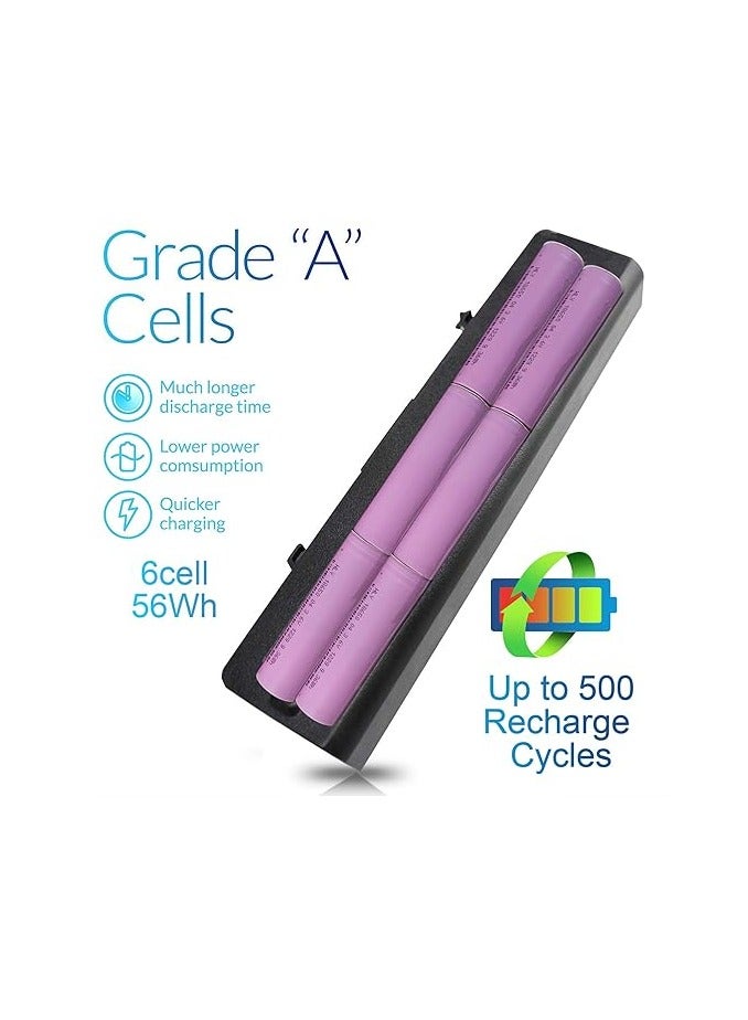 Terabyte X284G Battery Compatible for Dell Inspiron 1545 1440 PP29L PP41L 1525 1526 1546 1750 Series, Vostro 500, GP952 M911G GW240 K450N G555N J399N RN873 0F972N G558N C601H 312-0625 312-0844 Battery - Image 5
