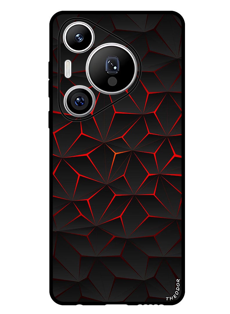 Theodor Protective Case Anti Scratch Shock Proof Bumper Cover For Huawei Pura 70 Pro Abstract 6 - Image 1