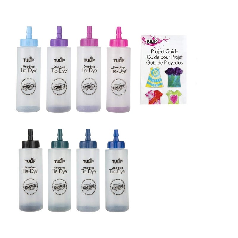 Kreative Kraft TieDye Kit 8 Vibrant Colors for DIY Fabric Art Creative Fashion Designs - Image 2