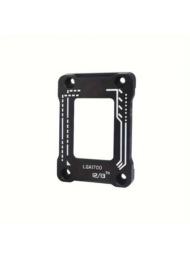 Aluminum Alloy CPU Bracket Black Anti Pressure Bending Buckle Base for Intel 12th 13th Gen - Image 1