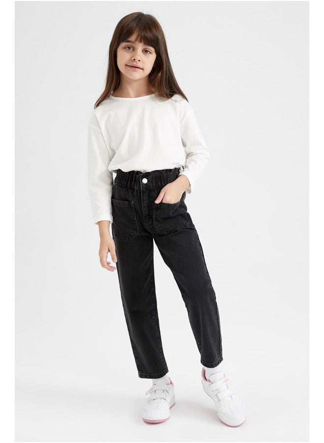 DeFacto - Girl Slouchy Denim Trousers - Image 1