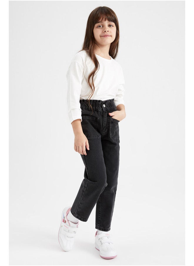 DeFacto - Girl Slouchy Denim Trousers - Image 1