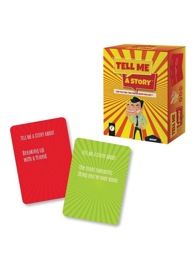FITZ Tell Me A Story Party Game for Adults - Hilarious Improv Story-Telling Has You Guessing Truth from Lies - Creative Gameplay for Groups and Game Nights, for 3-10 Players, Ages 17 Years + - Image 2