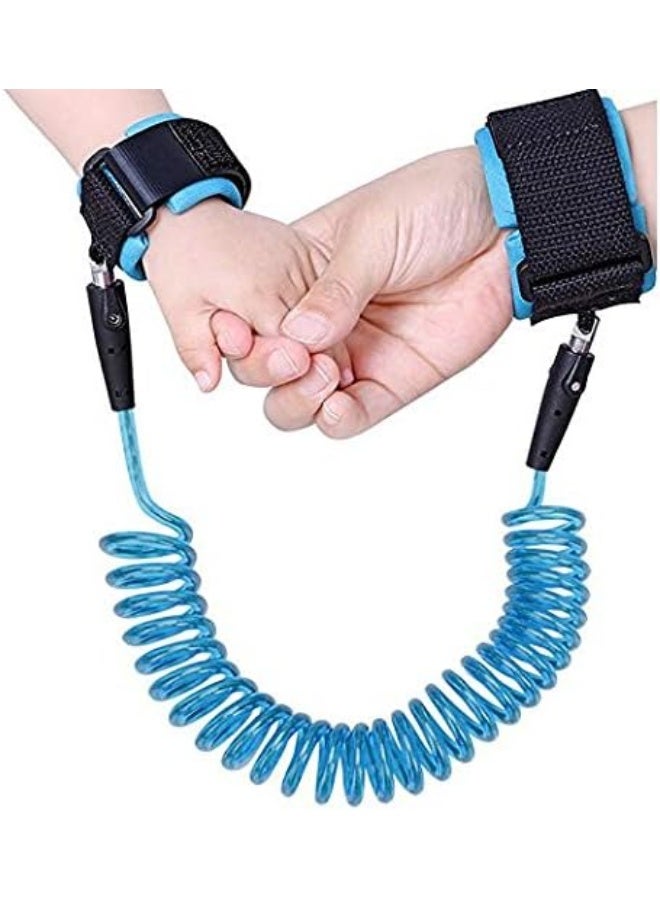أونوون Onwon Anti Lost Safety Wrist Link Child Safety Harness Strap Rope Leash Walking Hand Belt Band Wristband(1.5m Blue) - Image 1