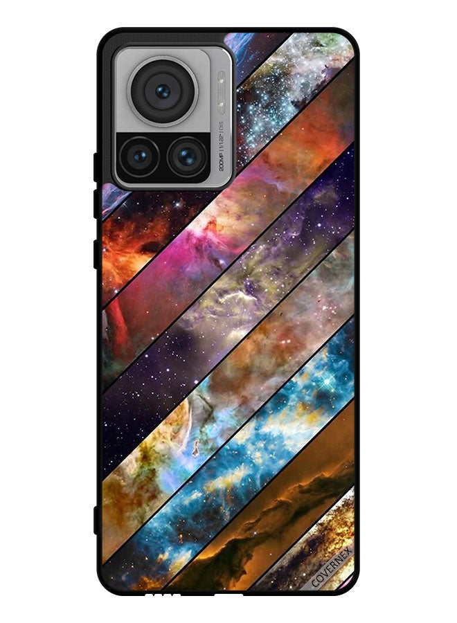 Covernex Protective Case Cover For Motorola Edge 30 Ultra Stripes Pattern - Image 1
