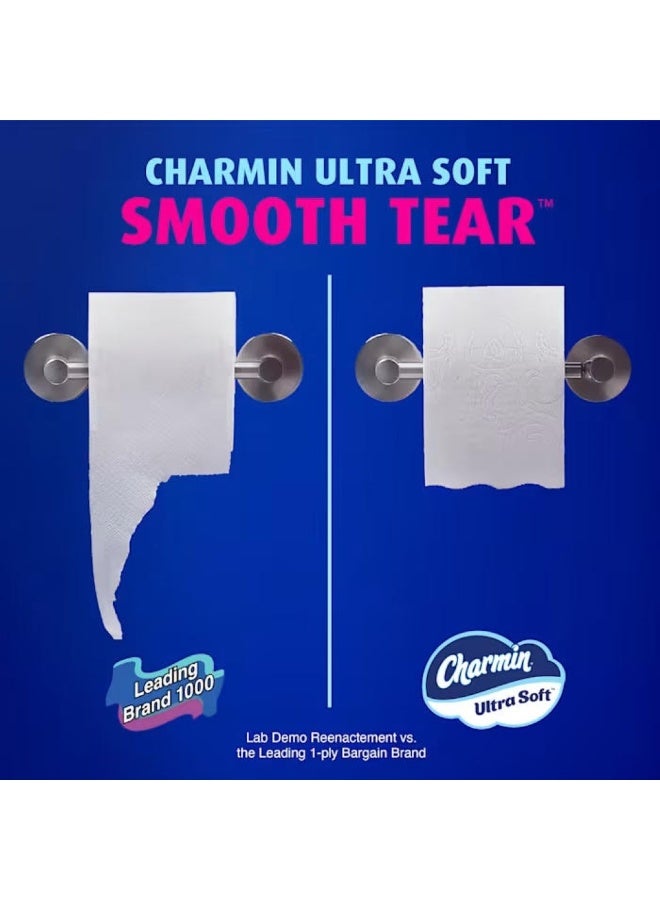 تشارمين ورق تواليت فائق النعومة ميجا، طبقتان، حجم كبير جدًا، 6 لفات = 36 لفة عادية - Image 5