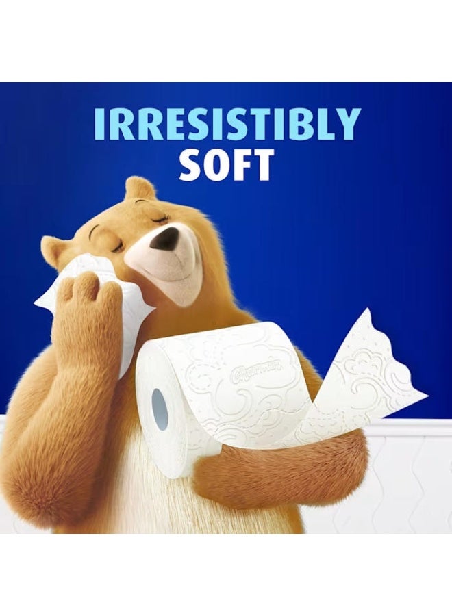 تشارمين ورق تواليت فائق النعومة ميجا، طبقتان، حجم كبير جدًا، 6 لفات = 36 لفة عادية - Image 3