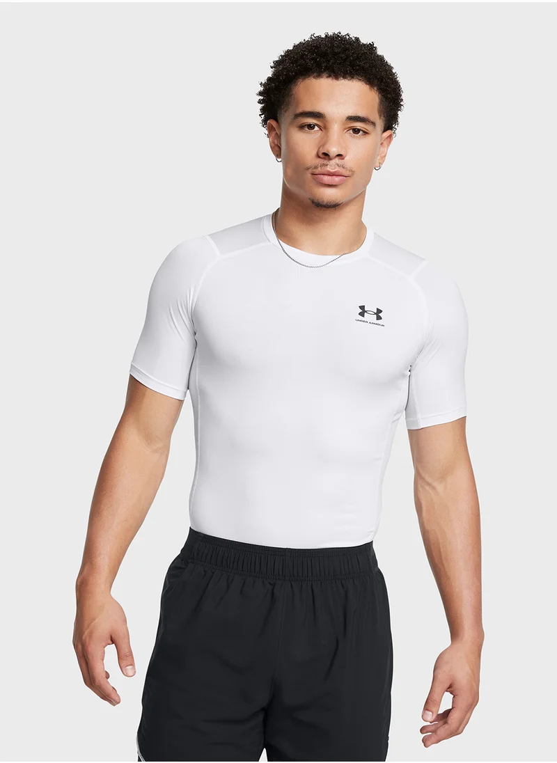 UNDER ARMOUR Heatgear Armour Compression Short Sleeve T-shirt