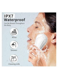 Electric Sonic Facial Cleansing Brush, Rechargeable IPX7 Waterproof Sonic Facial Cleansing Brush, Easily Cleans Dirt and Exfoliating from The Skin, Suitable for All Skin Types - pzsku/Z802AC02EE0D4B0389AC9Z/45/_/1698235417/5a45d579-05a0-4cf9-b7a2-f004fb5bf8a8