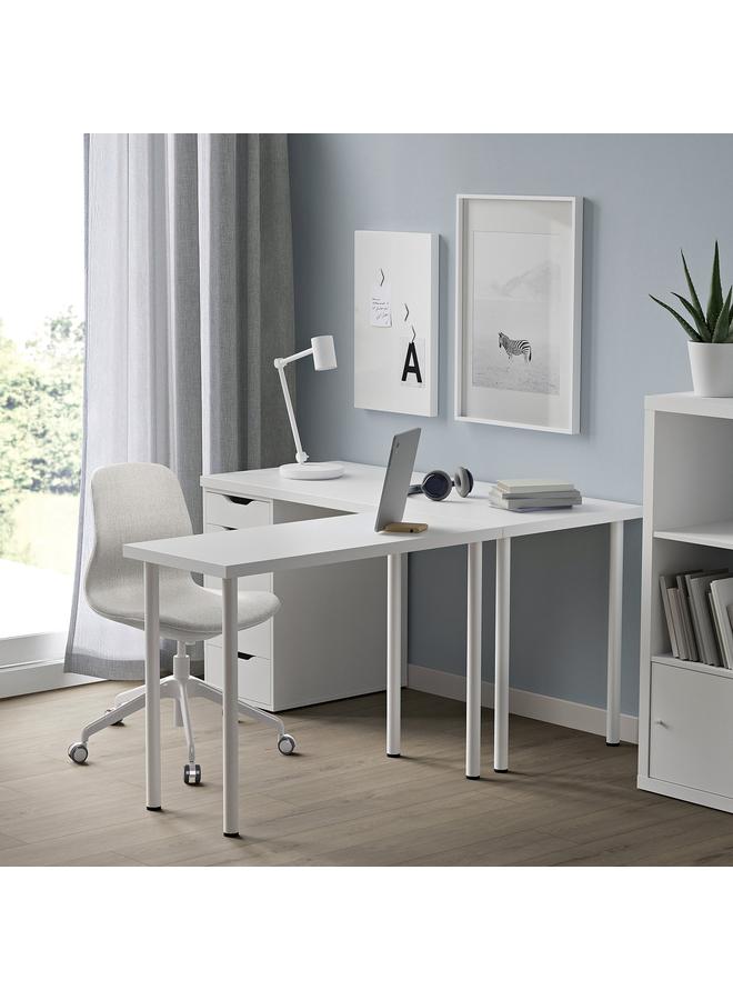 زبون سطح طاولة، أبيض، 100×45 سم - Image 5