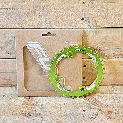 Funn Solo Narrow Wide Chainring for 9 10 11 12 Speed Chain, Fits 104mm BCD Interface Crankset, Single Speed Bike Chain Ring for MTB, BMX Bike, Gravel Bike and Road Bike (30T, Orange) - Image 5