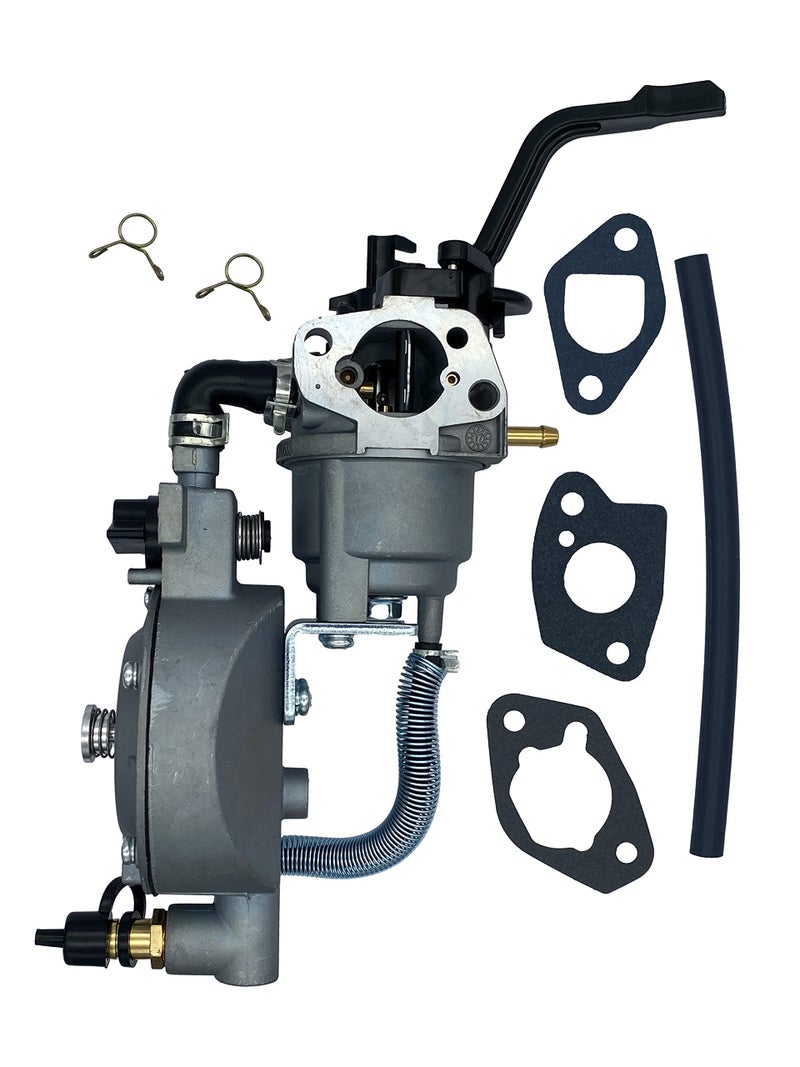 YAMAKATO Dual Tri Fuel Carburetor for Predator 4000 4375 Honda GX160 Generac Champion 163cc 196cc 212cc 224cc Generator Natural gas Gasoline Propane LPG Conversion Kit - Image 1
