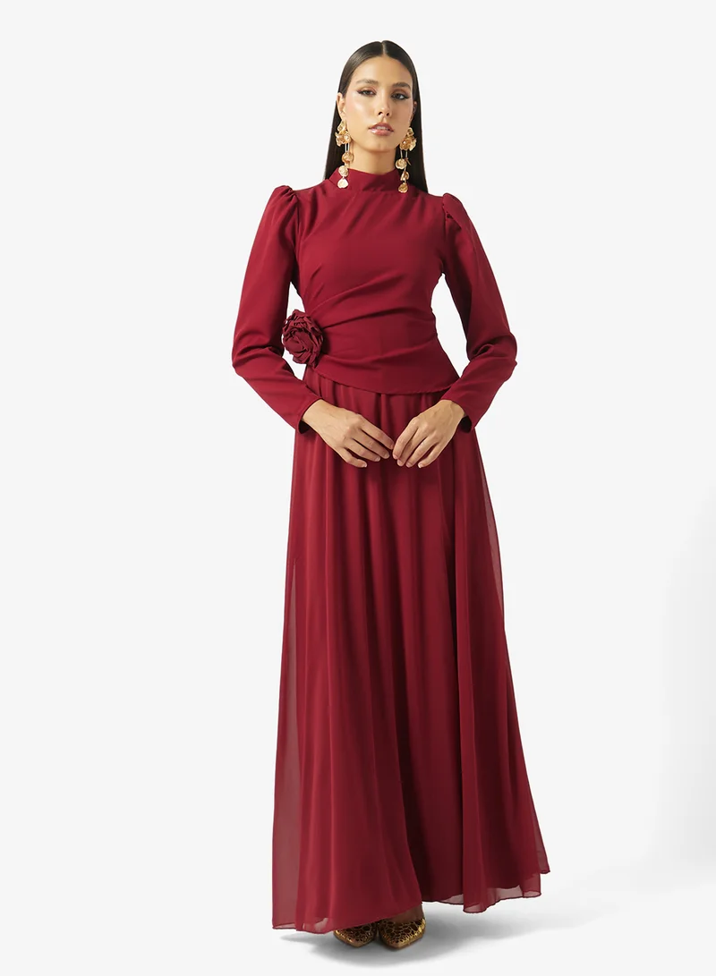 خزانة Ruched A-line Dress