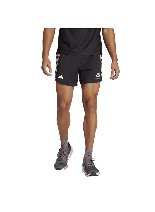 اديداس شورت جري قصير رجالي أسود مقاس  بطول  بوصات - Image 2
