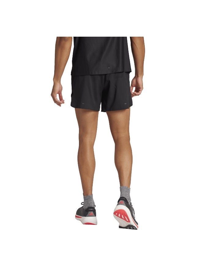 اديداس شورت جري قصير رجالي أسود مقاس  بطول  بوصات - Image 3