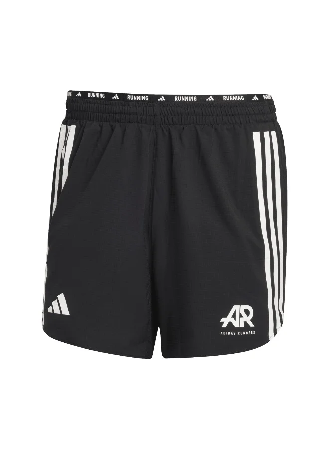 Adidas Otr Ar Short M Black Running Shorts For Men XS 7"