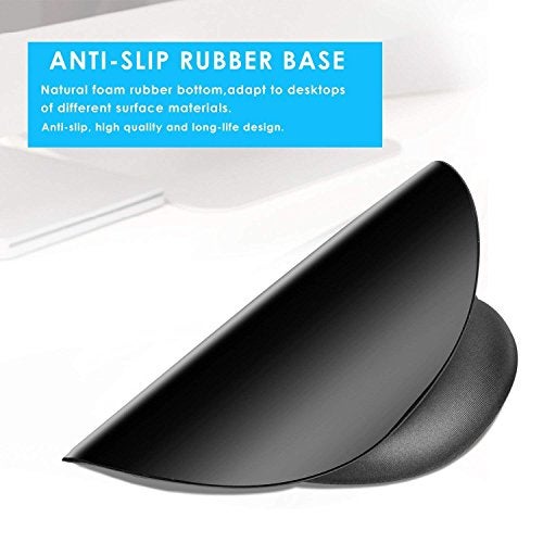 SPIN CART Mouse Pad with Gel Wrist Rest Support, Foam 3D Ergonomically Designed Non-Slip Gaming Mouse Mat for Computer & Laptop - Image 3