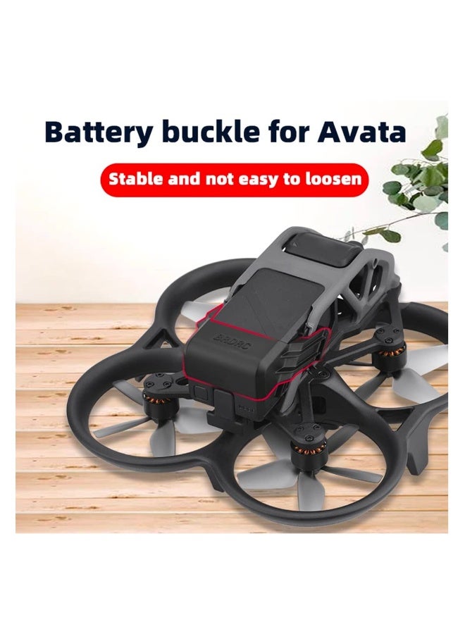 Battery Anti-Release Buckle for DJI Avata | Battery Clip Holder and Protection Frame for Secure Flight | Durable, Lightweight Drone Accessory - Image 2