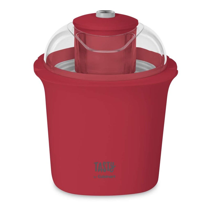 Tasty by Cuisinart ICM100TRD Ice Cream Maker 871L x 871W x 1049H Red