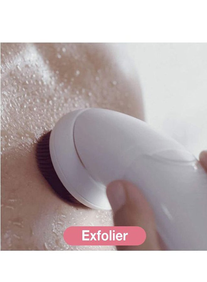 BRAUN Silk Epil Beauty Set of 5 Wet & Dry Epilator with 3 Extras Face Spa Pink/White - Image 4