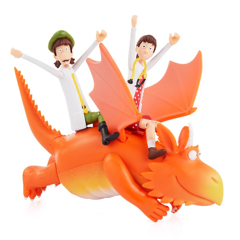 WOW! STUFF Zog and The Flying Doctors Story Time Set | Collectable Articulated Character Action Figures | Official Toys and Gifts from The Julia Donaldson Books, TV and Animation Movie Series - Image 1