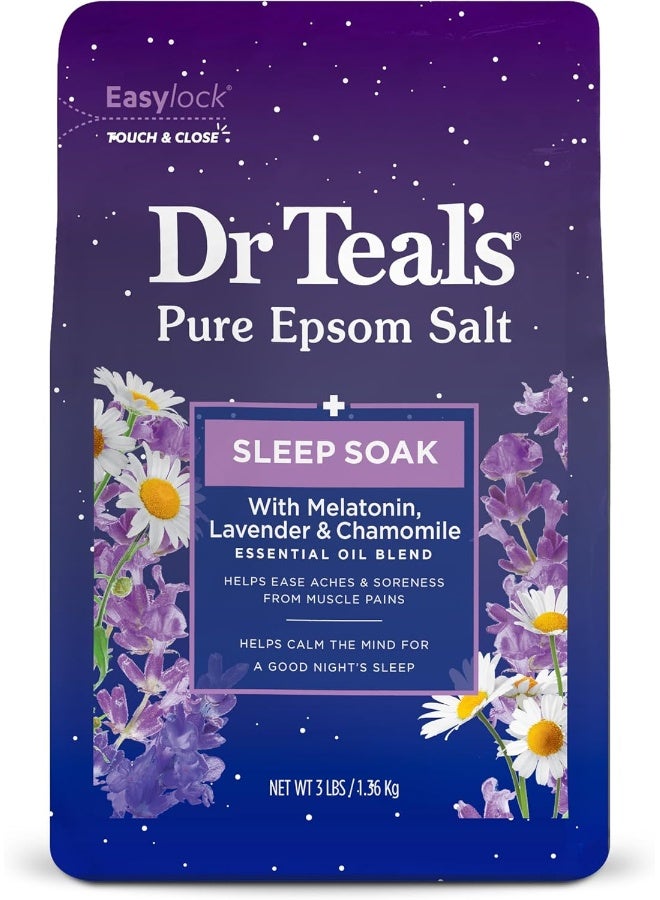 Dr Teal's Dr. Teal'S Epsom Bath Salt - Melatonin, 1.36 Kg  - Image 1