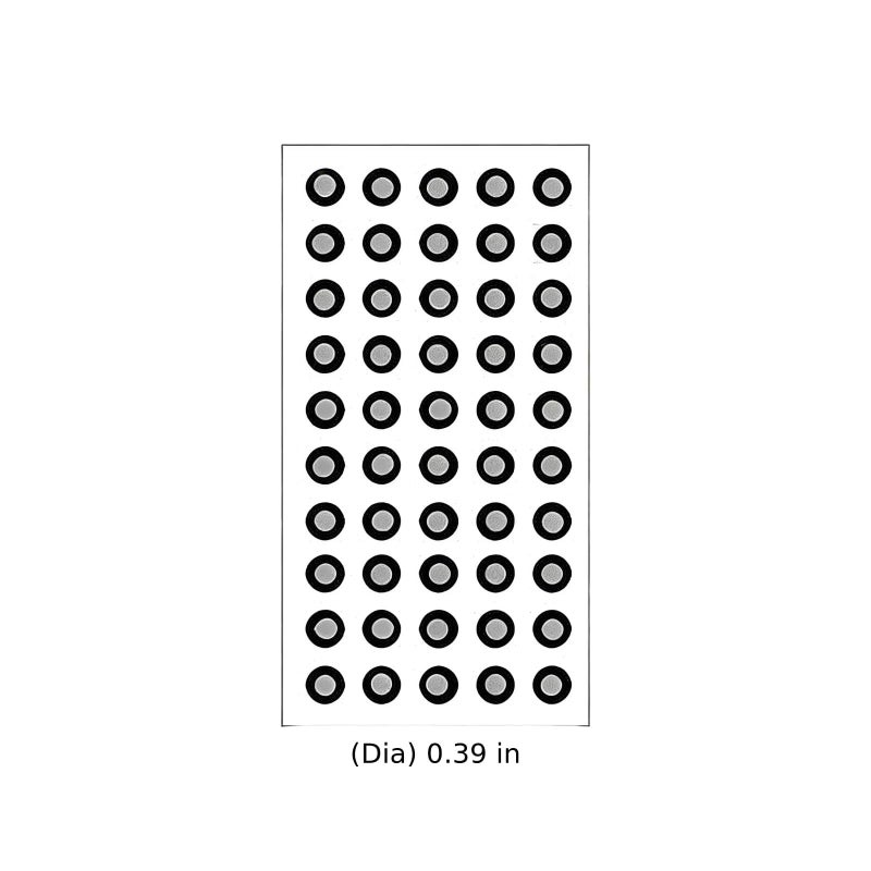 1000 Pcs 6.0 Mm 3D Scanner Tracking Dots Black White Self Adhesive Diffuse Reflection Reference Marker For High Precision Object Digitization Fast Stable Scan Process - Image 5