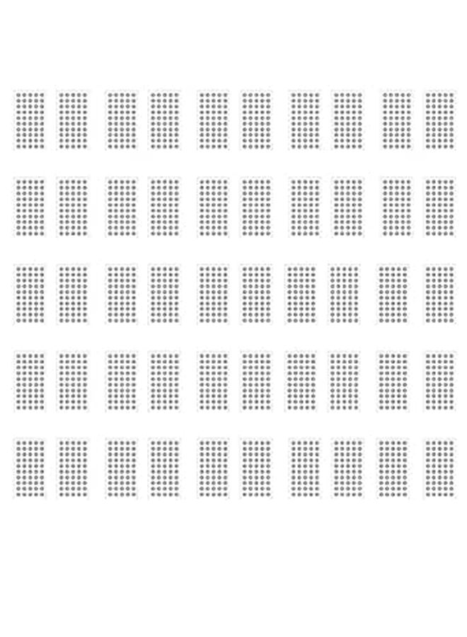 1000 Pcs 6.0 Mm 3D Scanner Tracking Dots Black White Self Adhesive Diffuse Reflection Reference Marker For High Precision Object Digitization Fast Stable Scan Process - Image 1