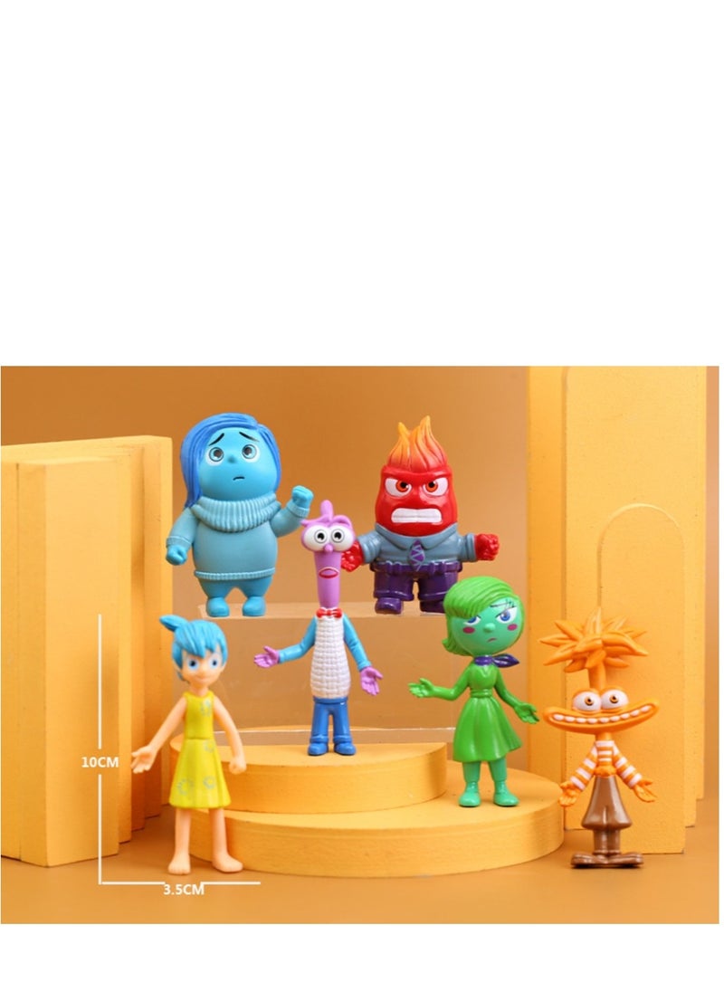 General - 6-Piece Inside Out 2 Figure Set - Image 1